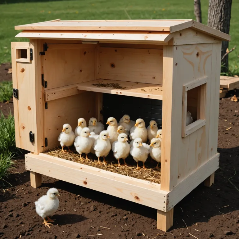 Брудер для цыплят своими руками: чертежи, размеры и практические советы