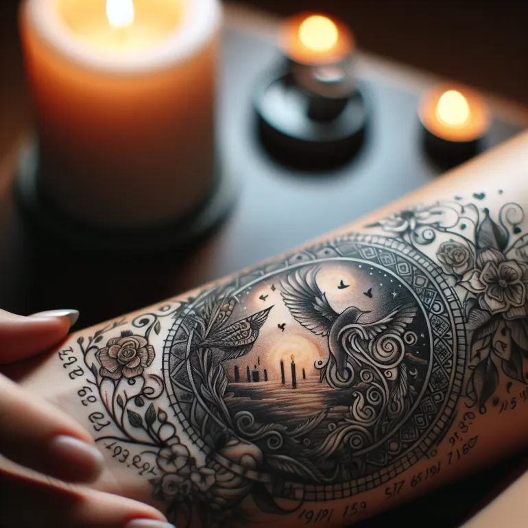 Тату в память о близком человеке: Искусство, символизм и личные истории
