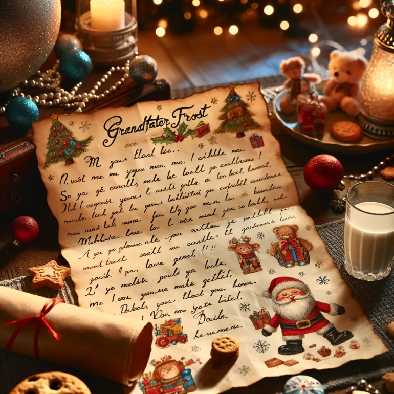 Тест Письмо Деду Морозу: Как Написать и Что Ожидать