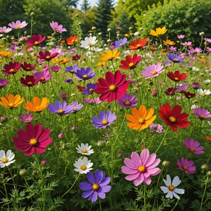 Искусство выращивания космеи: как превратить сад в цветущий рай