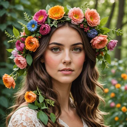 Как сделать венок на голову: из цветов и листьев — искусство создания природного украшения
