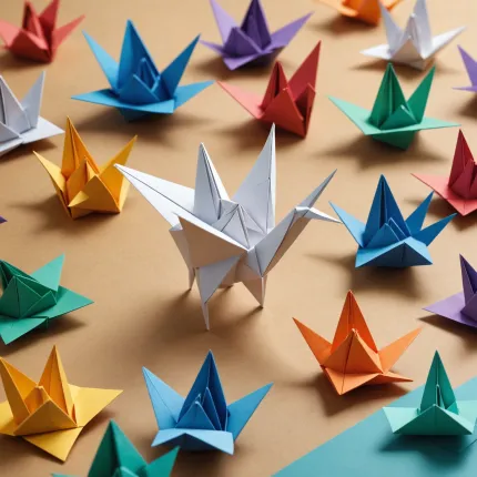 Как сделать журавлика из бумаги: классическое оригами, которое завораживает